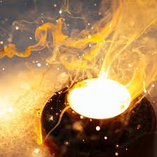 IJzerpoeder al brandstof